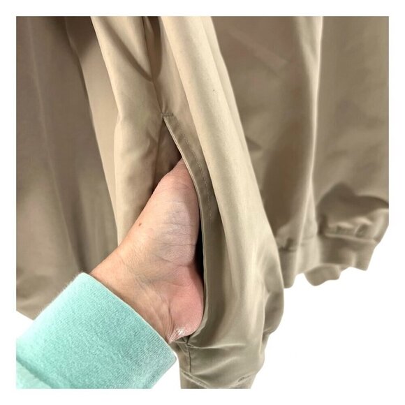 Greg Norman Long Sleeve Golf Pullover V Neck Lightweight Rain Wind Resistant Lg - Picture 4 of 9